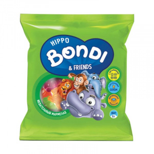 Жевательный мармелад Hippo Bondi & Friends с витаминами 30г