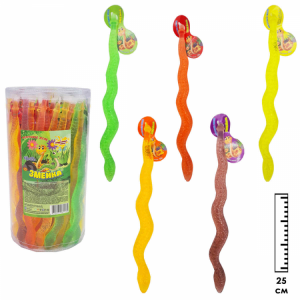 Десерт желеобразный Веселый напугай Змейка 35г