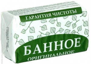 Мыло туалетное "Банное" Оригинальное 180гр