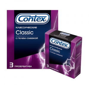 Презервативы Contex Classic Классические, 3шт