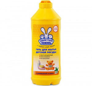 Гель для посуды Ушастый нянь 500 мл с ромашкой и алоэ 