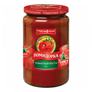 Томатная паста 25% Помидорка 500г