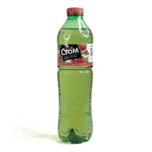 Чай Стом холодный зеленый Малина 1,5л