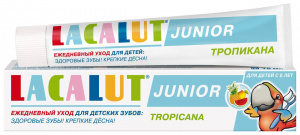 Зубная паста Lacalut Junior "Тропикана", 75мл