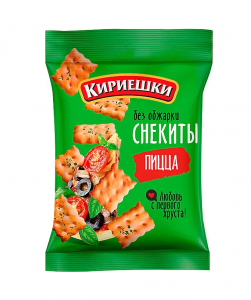 Снекиты Кириешки пицца, 60г