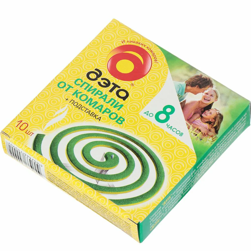 Средство инсектицидное "ДЭТА" спирали от комаров и летающих насекомых 1уп