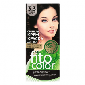Крем-краска для волос Фитоколор горький шоколад тон 3.3, 115мл