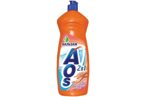 Средство АОС  для посуды  Бальзам рамашка и витамие Е 900мл