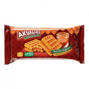 Вафли венские Акульчев 100гр