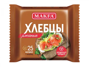 Хлебцы Ржаные ТМ Макфа 60г