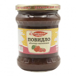 Повидло яблочно-малиновое "Давыдовский продукт"570г