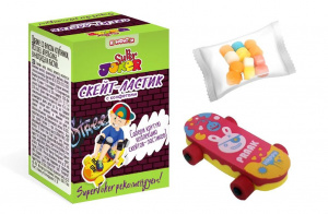 Скейт-ластик с конфетами Конфитой 2гр