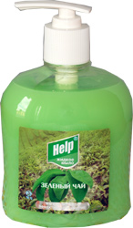 Жидкое мыло Help "Зеленый чай", 500г