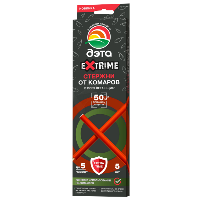 Стержни от комаров и летающих насекомых ДЭТА 1уп