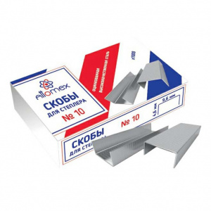 Скобы для степлера Аттомекс №10 1000шт. 