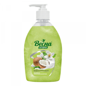 Крем-мыло жид Весна жасмин и кокос молочко 280г