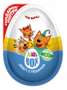Кидсбокс Три кота Десерт с подарком 20г