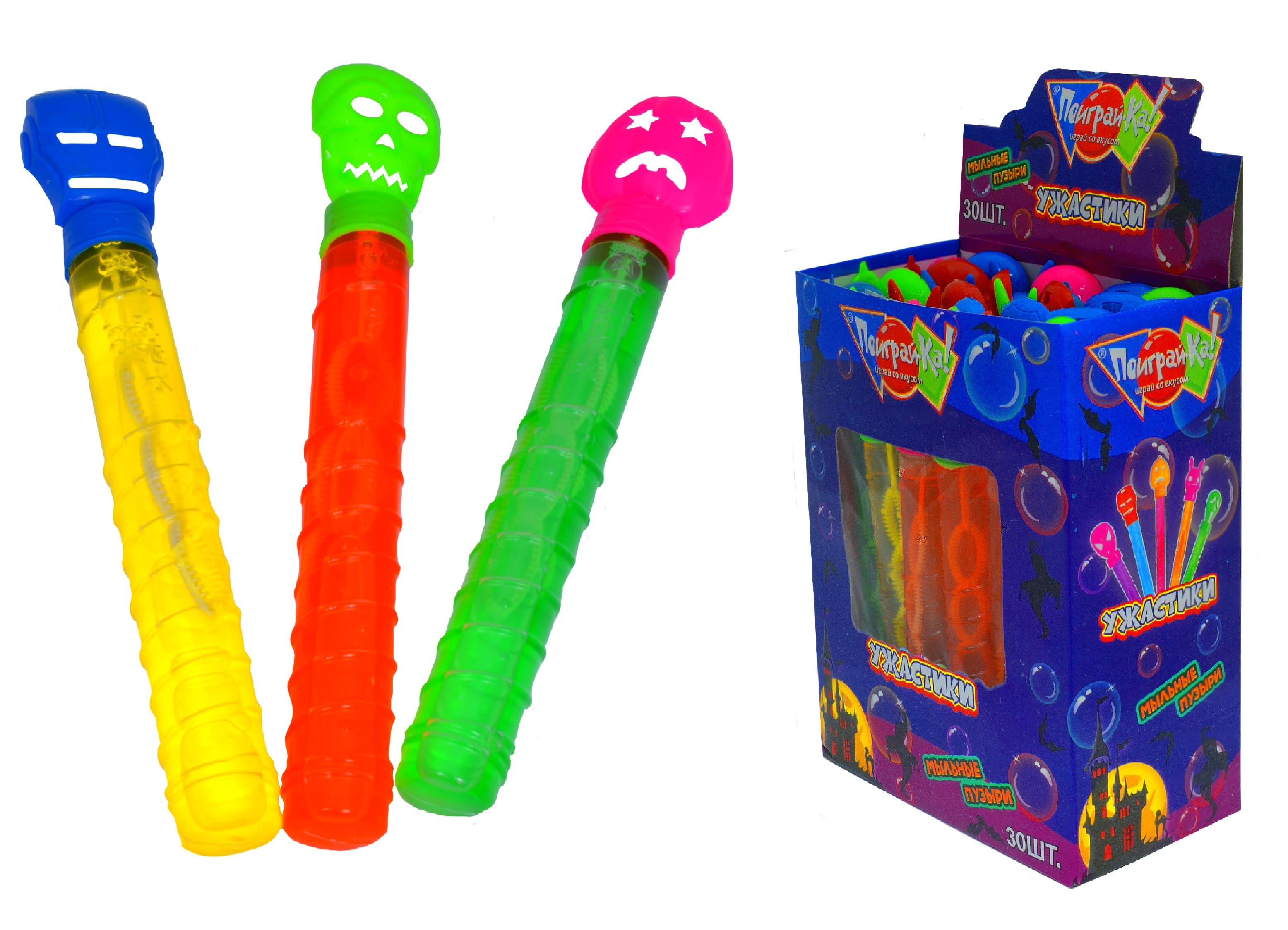 Мыльные пузыри Поиграй-ка!,Ужастики 50мл