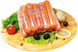 Сосиски Молочные Троицкие колбасы 1кг