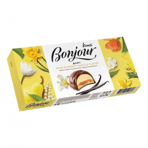 Десерт Bonjour Souffle груша с французской ванилью 232г
