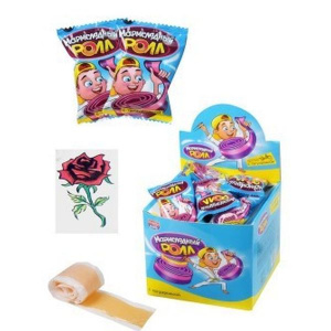 Жевательный мармелад МАРМЕЛАДНАЯ РАДУГА (Ролл, Ассорти с Фрукт. Вкусом)