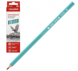 Карандаш НВ заточенный KLERK 1шт