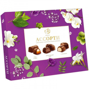 Шоколад темный набор ассорти Конти 235 г