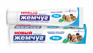 Зубная паста Новый Жемчуг, фтор 100мл