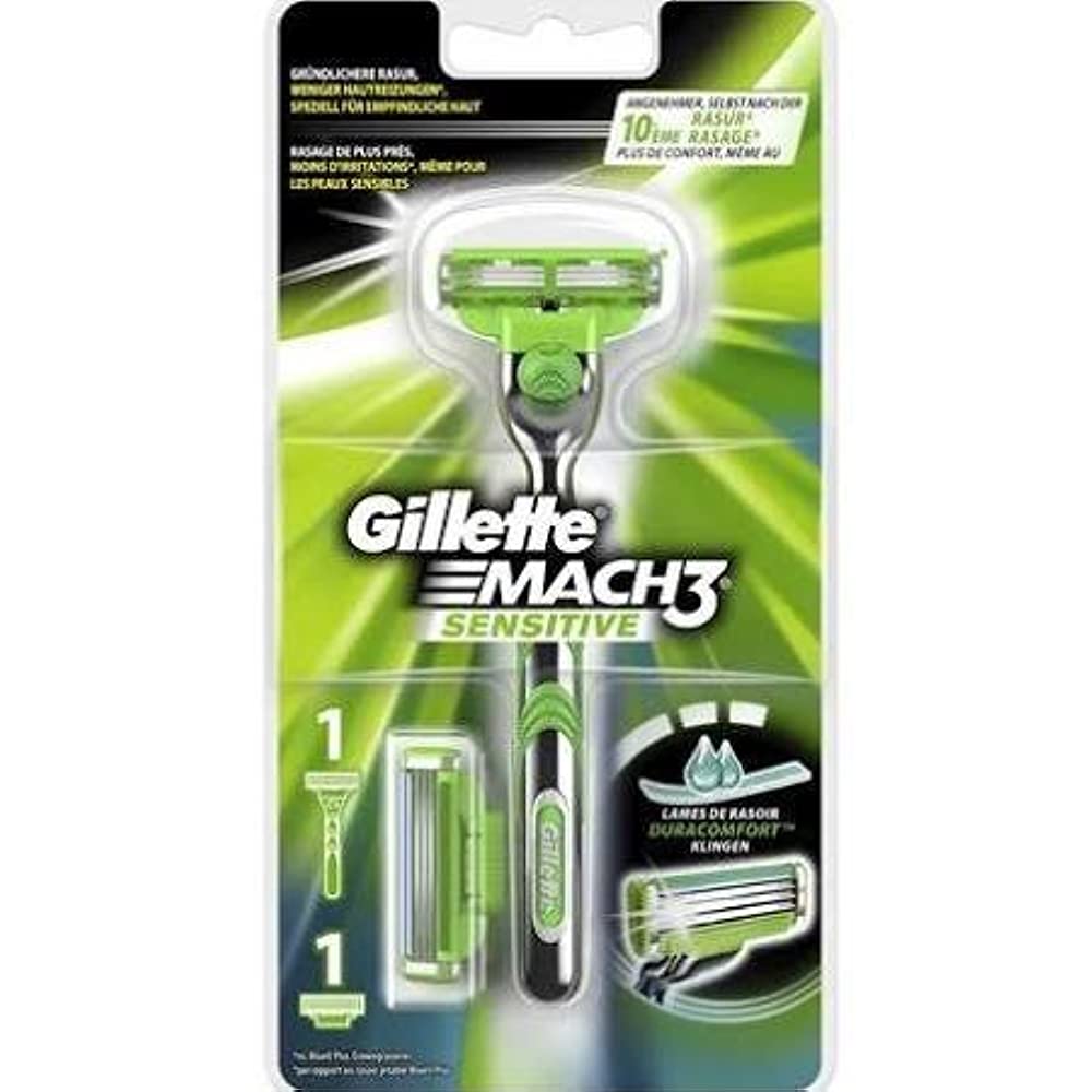 Станок Gillette Mach3 Sensitive 1 кассета