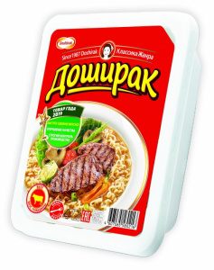 Лапша б/п говяжья Доширак чаша 90г
