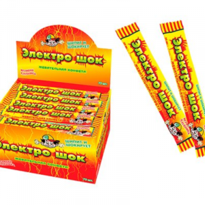Жевательная конфета Электрошок в ассортименте 20г