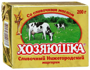 Маргарин Хозяюшка 60% 200г