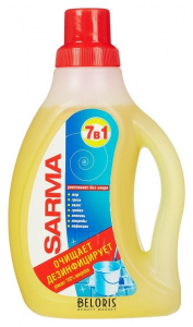 Средство для мытья пола "Хелп" морской бриз 1л