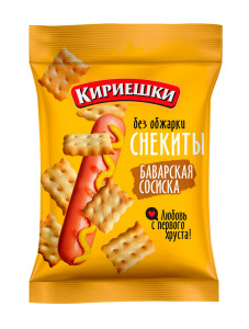 Снекиты Кириешки Баварская сосиска, 60г