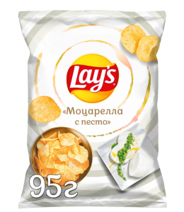 Чипсы Лейс Моцарелла с Песто 95гр