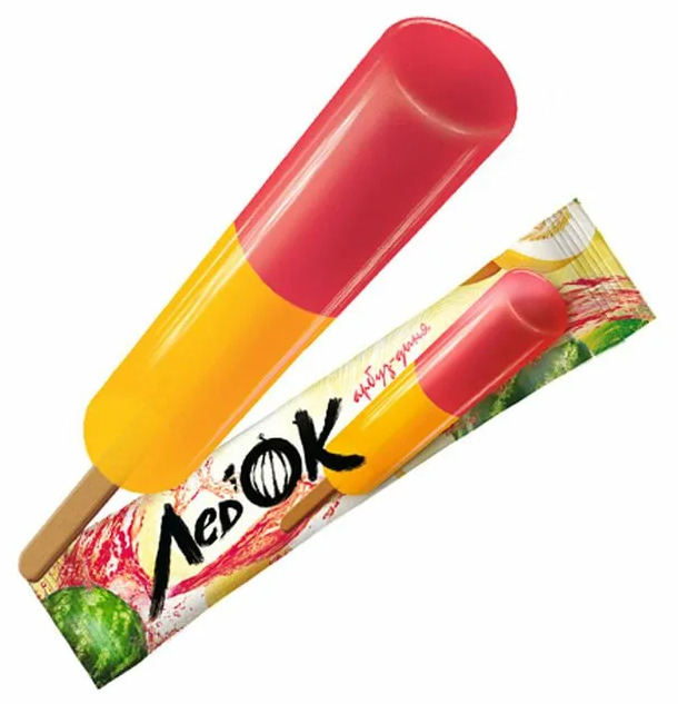 Фруктовый лед Ледок Арбуз и Дыня, 50г