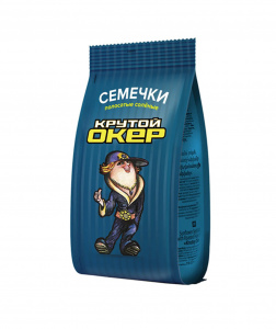 Семечки жареные Крутой Окер полосатые соленые 70г