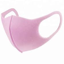 Маска угольная многоразовая 1шт розовая Soline 
