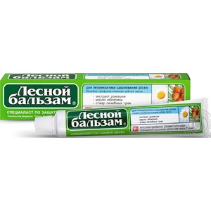 Зубная паста Лесной бальзам укрепление десен 75мл