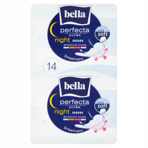 Прокладки Белла perfecta ultra night soft 14шт