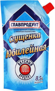 Молокосодержащий продукт Сгущенка Юбилейная Главпродукт 270г