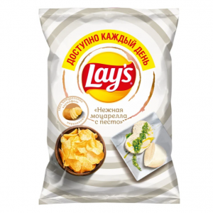Чипсы Лейс Моцарелла с Песто 70гр