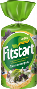 Хлебцы Fitstart рисовые прованские травы 90г