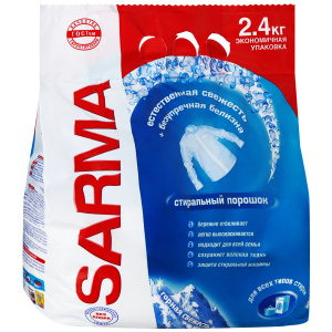 Средство для стирки Невская Косметика "Сарма Горная свежесть", 2,4кг