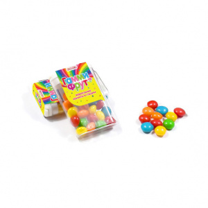 Жевательные конфеты в глазури "Гамми фрут", 10г