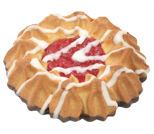 Печенье сдобное Камилла в темной глазури с декором 1кг