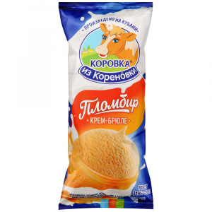 Мороженое Кореновка крем-брюле 100г ваф/ст