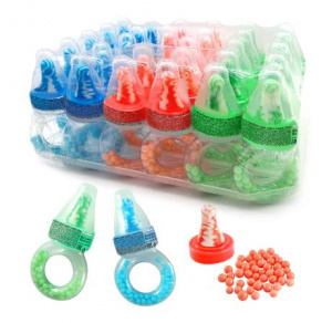 Карамель с драже СОСКА-ПОГРЕМУШКА 5г