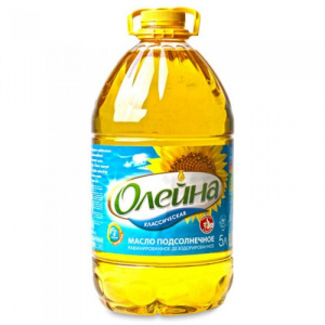 Масло рафинированное Олейна 5л