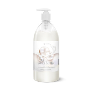 Жидкое мыло Милана (жемчужное) 1л с курком